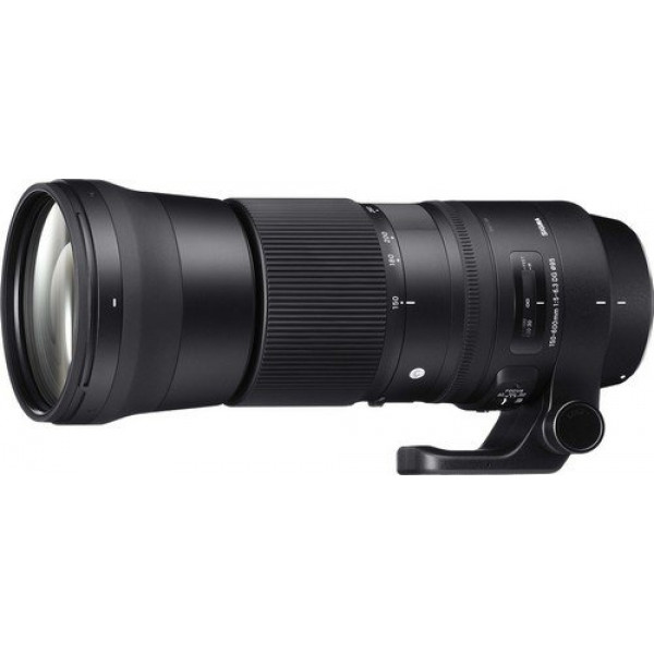 Sigma 150 - 600 F: 5 - 6.3 + tc-14 Gestell Canon-31